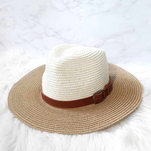 Emberelle West Boutique Accessories - Emberelle West | Woven Panama Fedora Hat